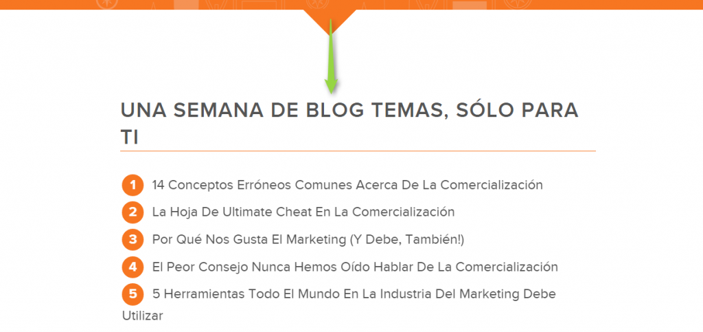 Hubspot generador de ideas